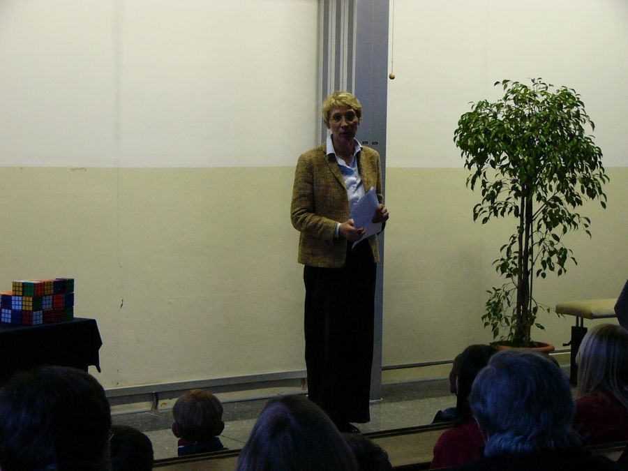 Frau Stobbe vom Kultusministerium Niedersachsen