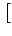 $ \left.\vphantom{\frac{11}{40}, \frac{1}{2}}\right[$